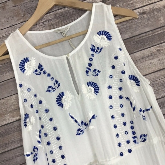 Lucky Brand Size Large Dress Evelyn Maxi Boho NWT - Picture 5 of 7